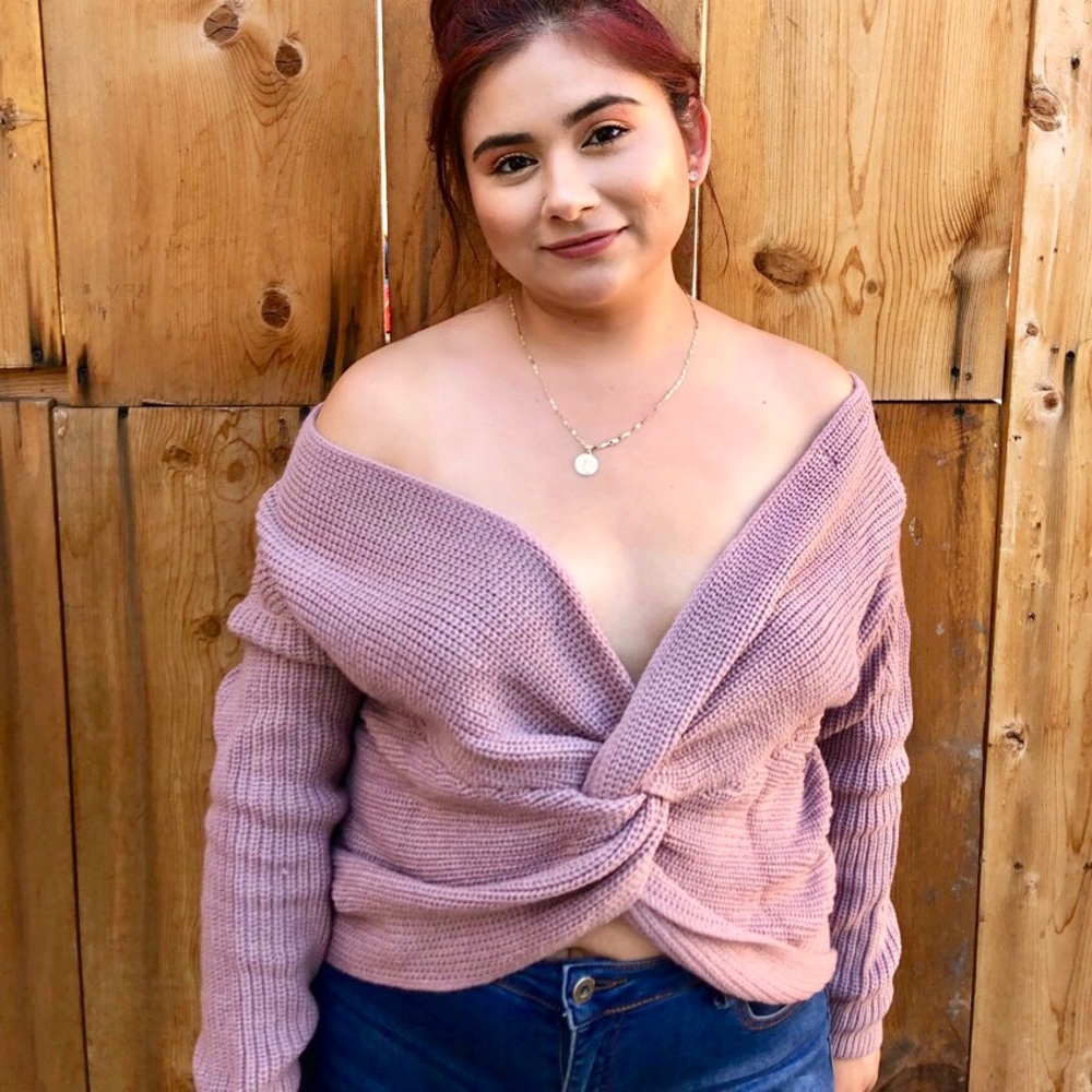 Ava Criss Cross Sweater